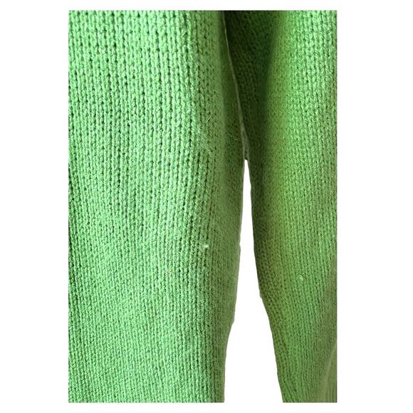 Green forest knit long sleeve sweater casual size large gorpcore mountain - Picture 6 of 6